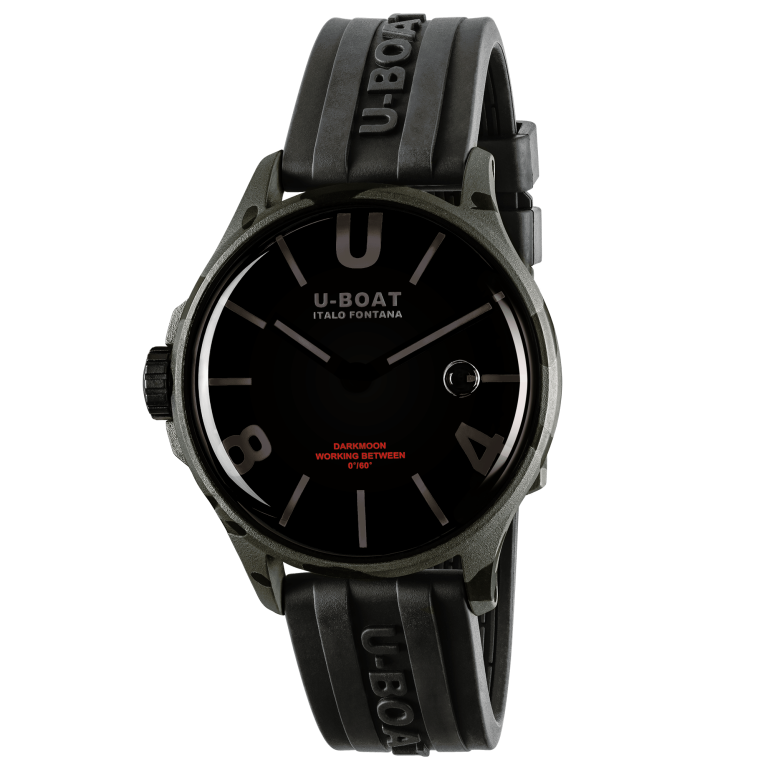 U-Boat Men's Watch Darkmoon 40mm Camouflage Black Grey 9552