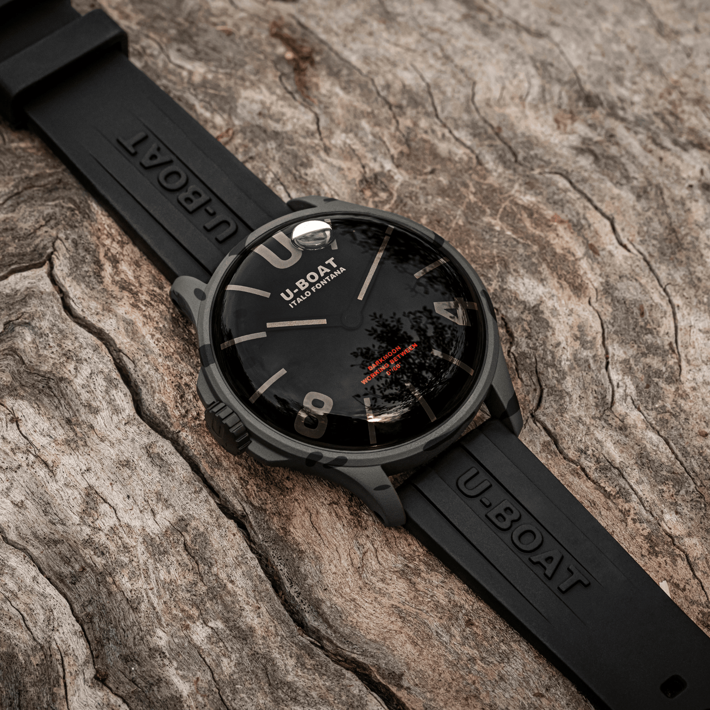 U-Boat Watch Darkmoon 44 BK Camouflage Curved Grey 9553