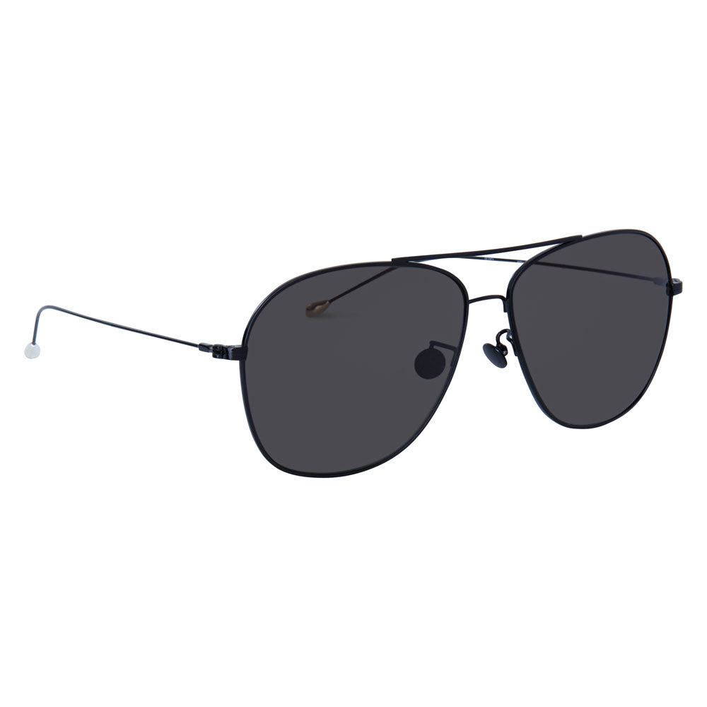 Ann Demeulemeester Sunglasses Pilot Black and Grey
