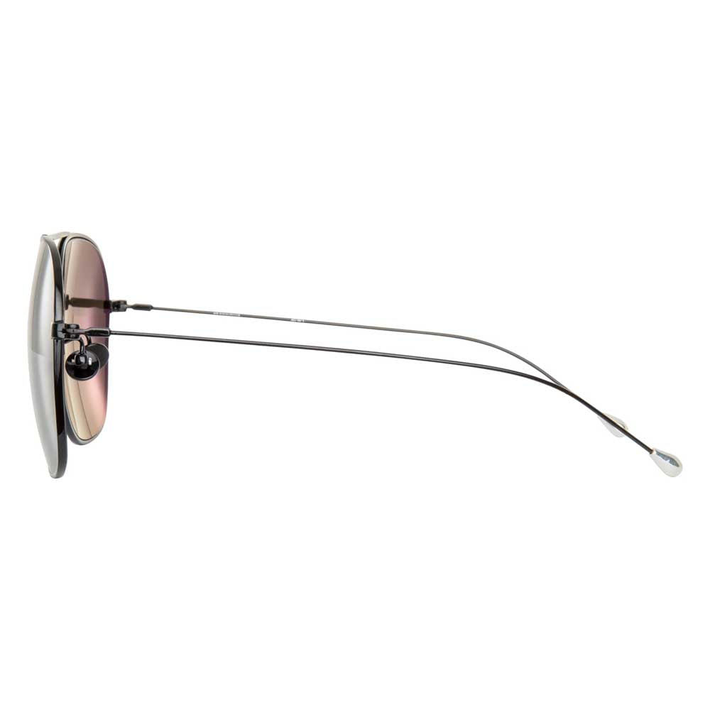 Ann Demeulemeester Sunglasses Pilot Black and Grey