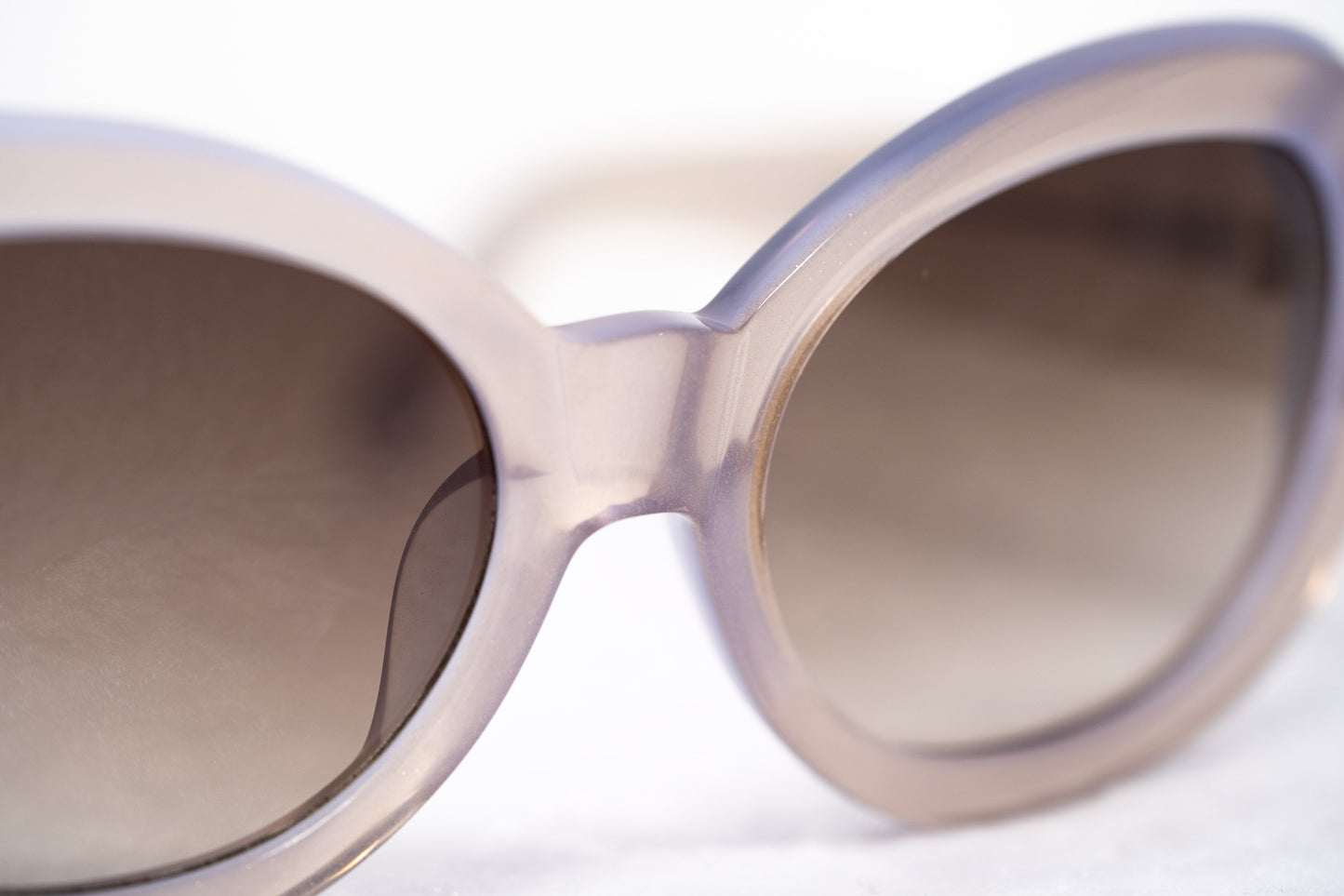 Agent Provocateur Ladies Sunglasses Round Beige and Brown AP57C4SUN
