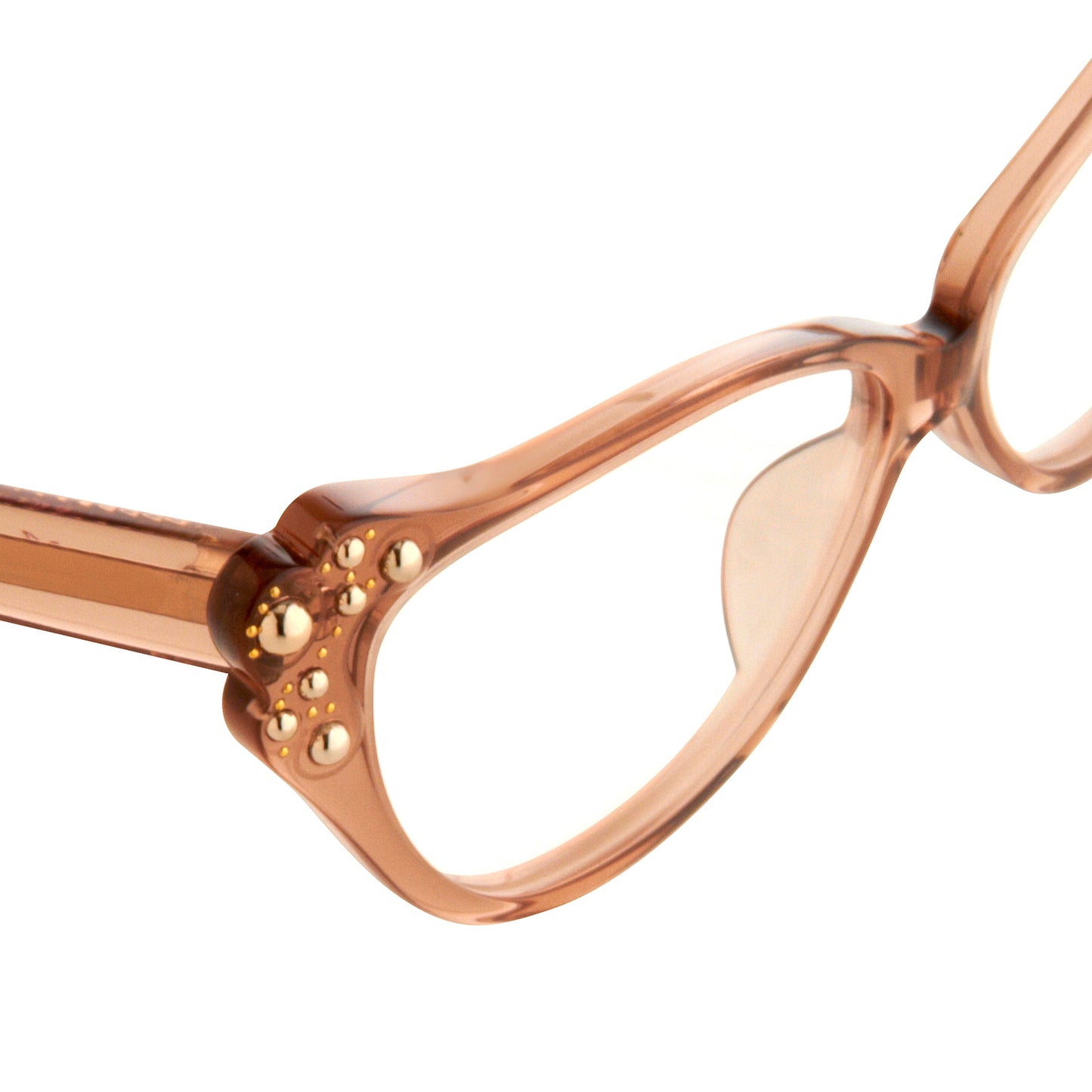 Agent Provocateur Ladies Eyeglasses Cat Eye Brown AP55C9OPT