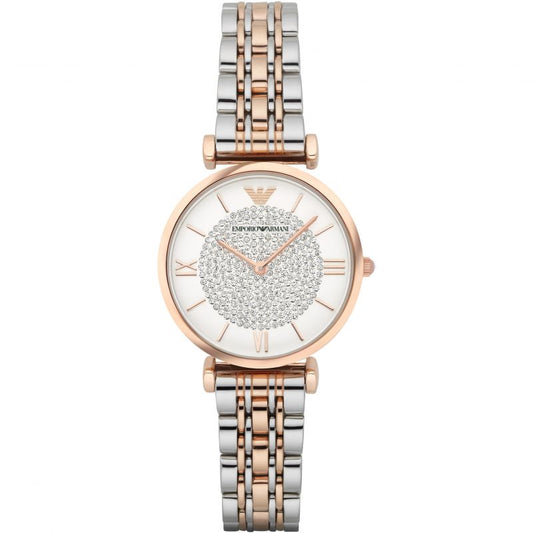 Emporio Armani Ladies Watch T-Bar Gianni Two-Tone AR1926