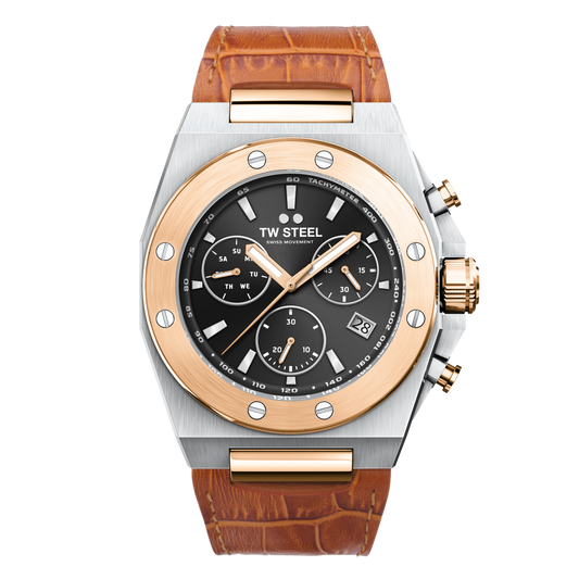TW Steel Watch CEO Tech RG Steel Rose Gold CE4087