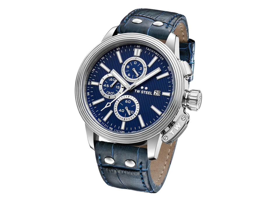 TW Steel Watch Men's CEO Adesso Chronograph CE7007 Blue
