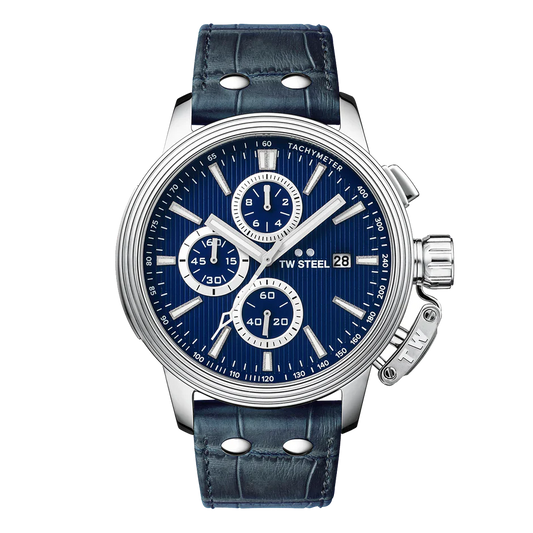 TW Steel Watch Men's CEO Adesso Chronograph CE7007 Blue
