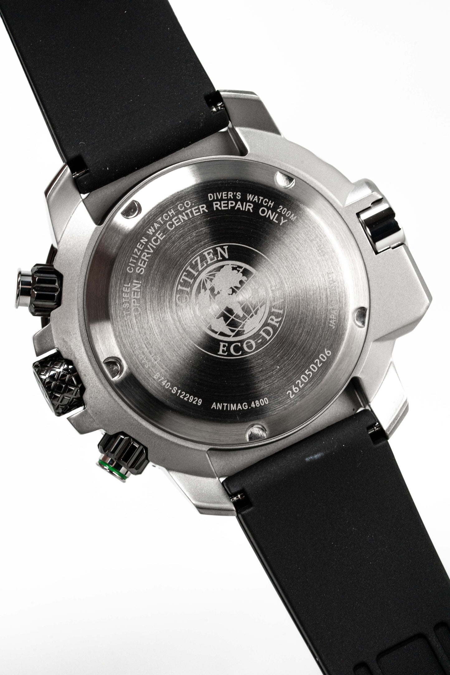 Citizen Men's Watch Eco-Drive Marine Promaster Green BJ2168-01E