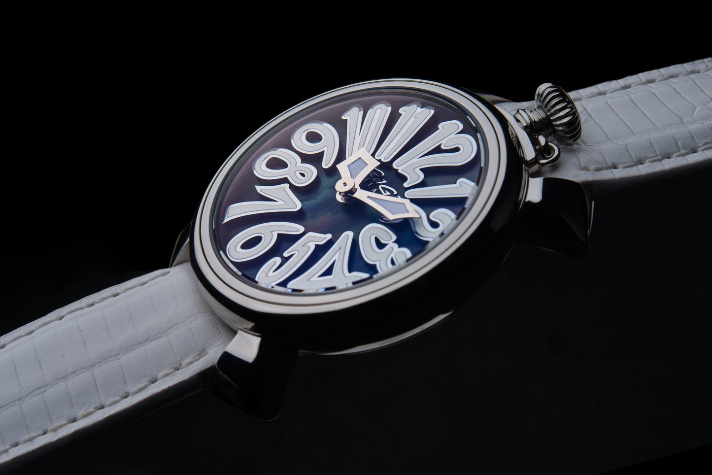 GaGà Milano Ladies Watch Manuale 35mm Steel White