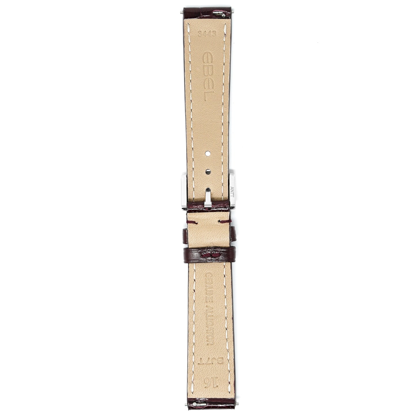 Ebel Watch Brown Alligator Leather Strap