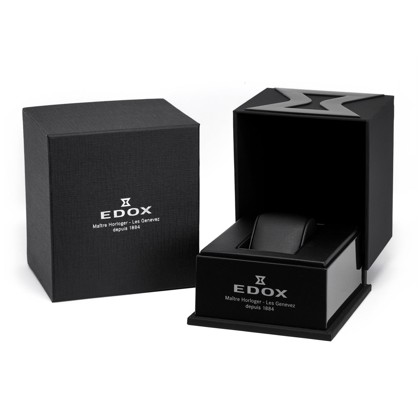 Edox Men's Watch CO-1 Chronograph Black PVD Titanium 10242-TINNO-BUIN