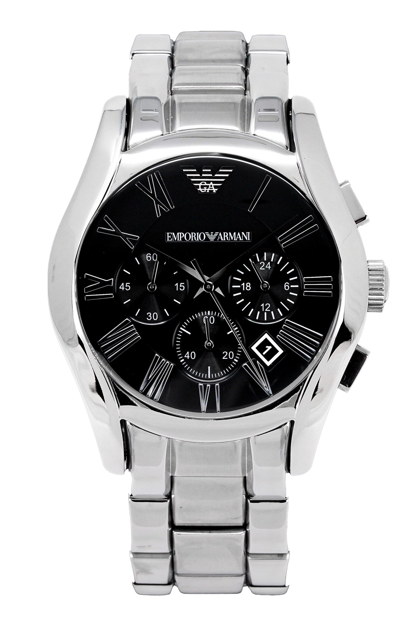 Emporio Armani Men's Valente Chronograph Watch Steel AR0673