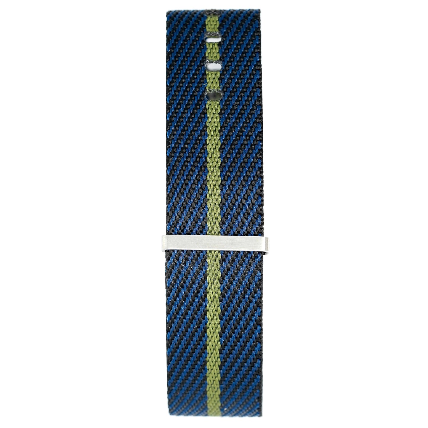 Watch Nato Strap 22mm Nylon Blue Green