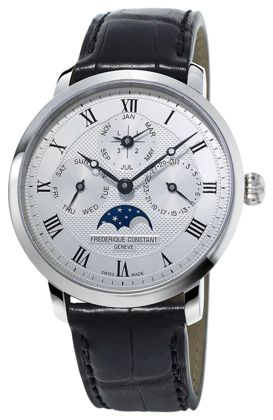 Frédérique Constant Men's Watch Slimline Perpetual Calendar Moonphase FC-775MC4S6