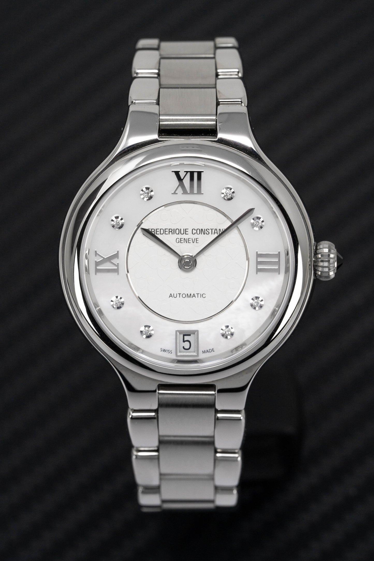 Frederique Constant Watch Classic Delight Diamonds FC-306WHD3ER6B