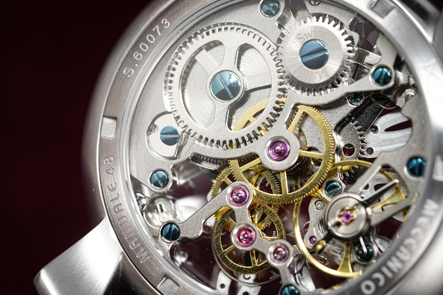 GaGà Milano Watch Skeleton 48MM Grey