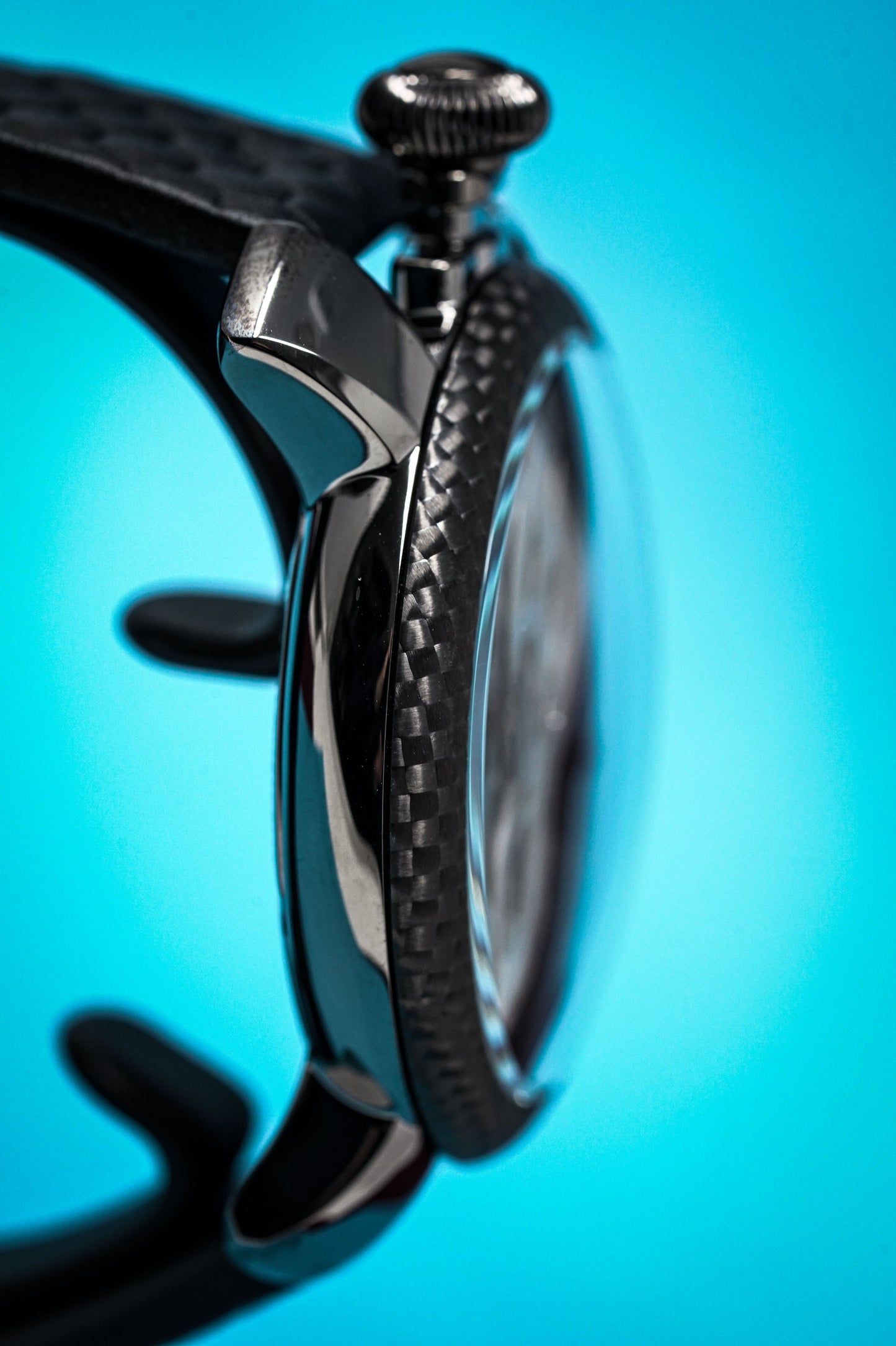 Gaga Milano Watch Neymar Jr. Skeleton Gun Carbon Limited Edition