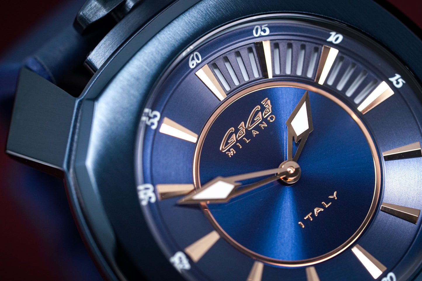 Gaga Milano Watch Frame_One Blue 7053.01