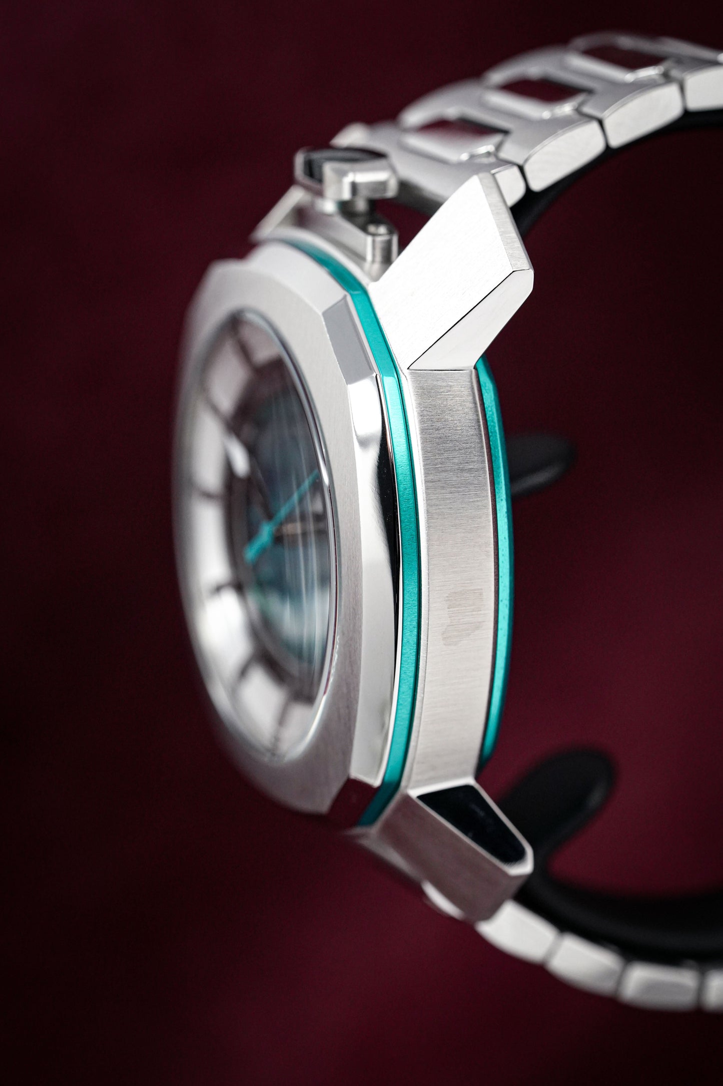 Gaga Milano Automatic Watch Frame_One Skeleton Steel 7070.01