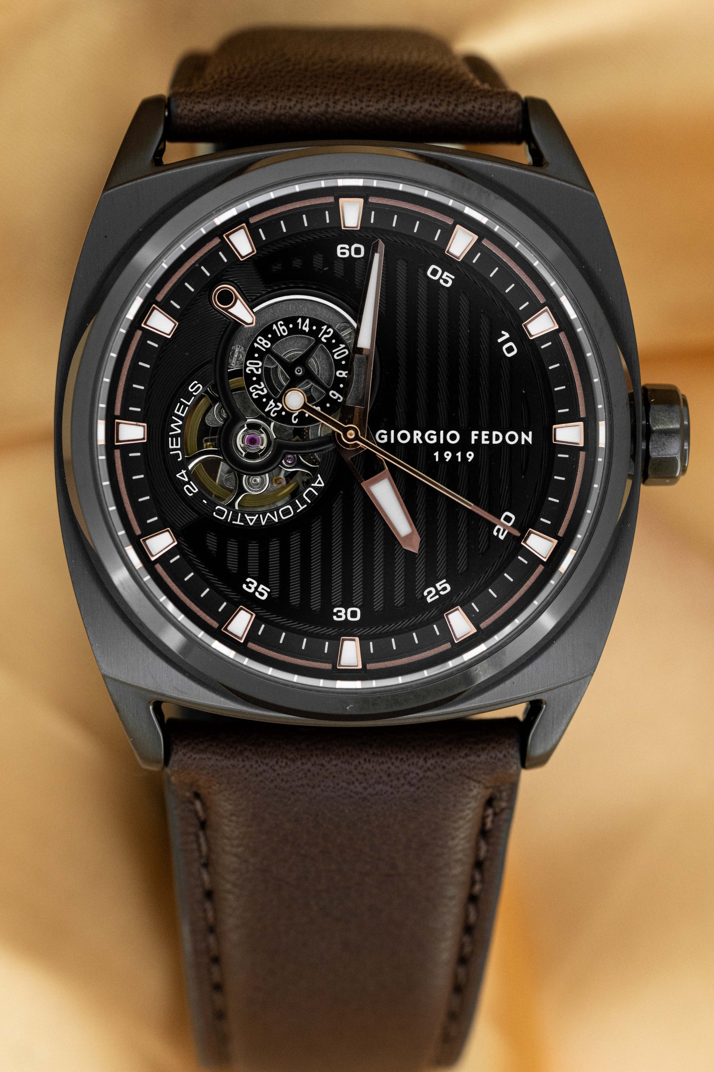 Giorgio Fedon Legend Brown Black PVD GFCN005