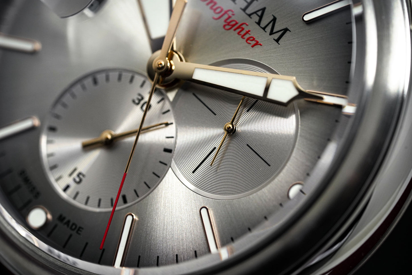 Graham Chronofighter Grand Vintage Steel Rubber 2CVDS.S02A