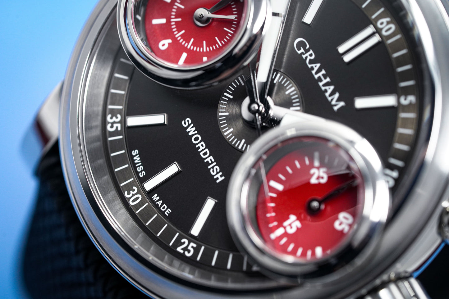 Graham Swordfish Stainless Steel Black Dial 2SXAS.B05A