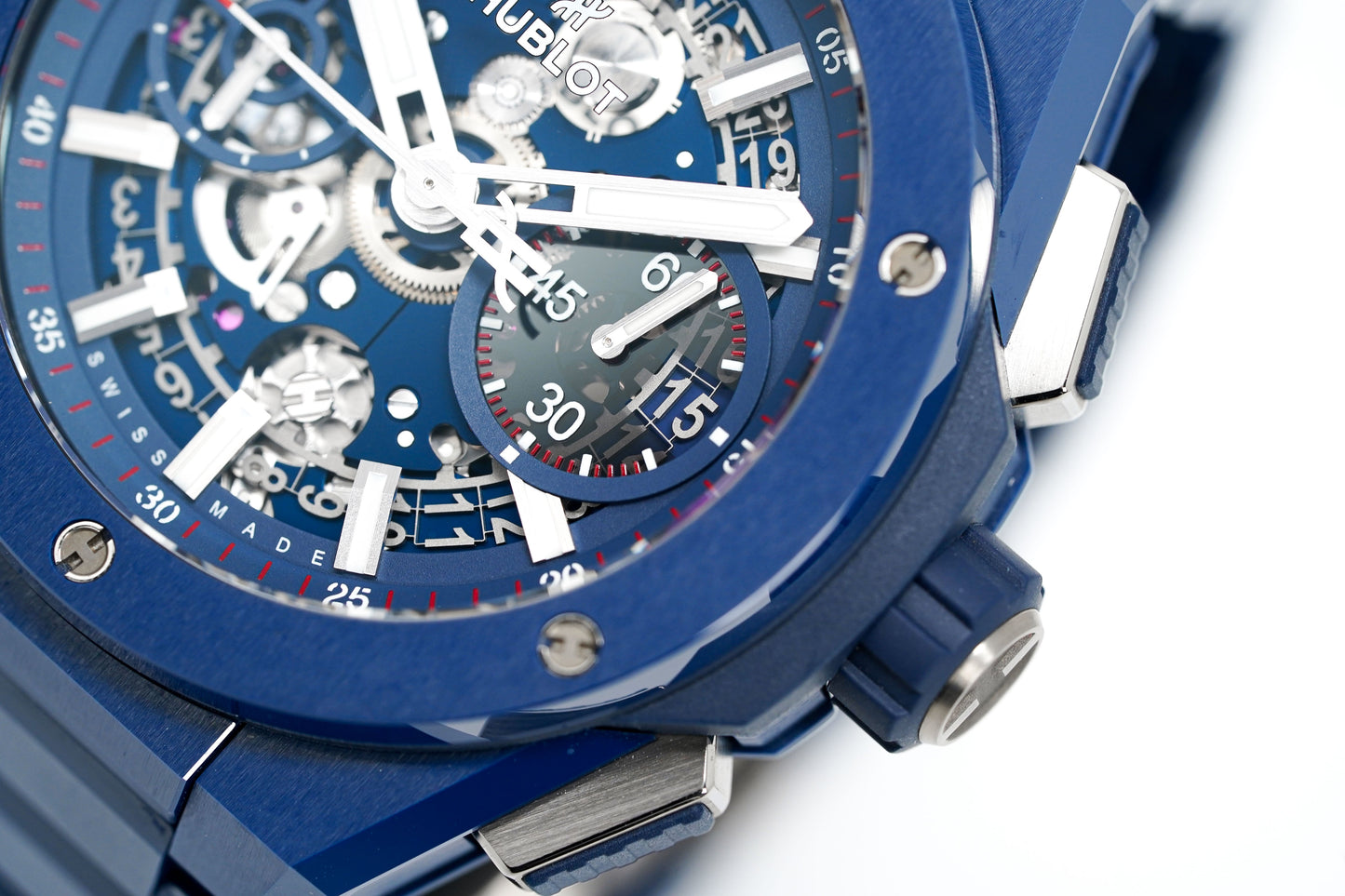 Hublot Watch Big Bang Integrated Blue Ceramic 42MM 451.EX.5123.EX
