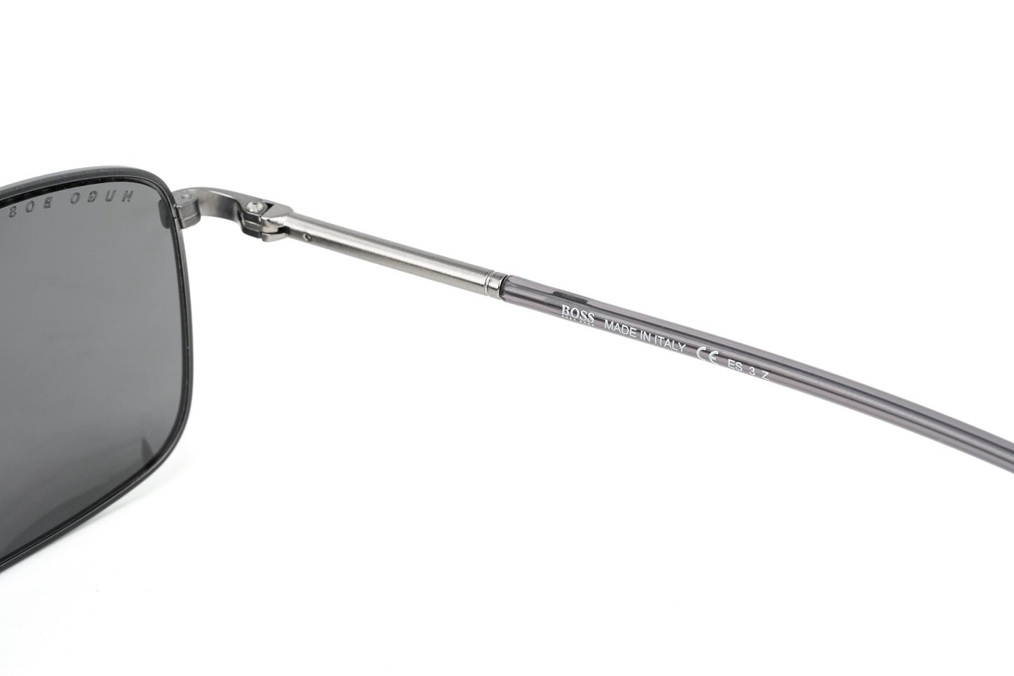 Boss by BOSS Men's Sunglasses Browline Matte Ruthenium/Grey 1227/U/S R80/M9