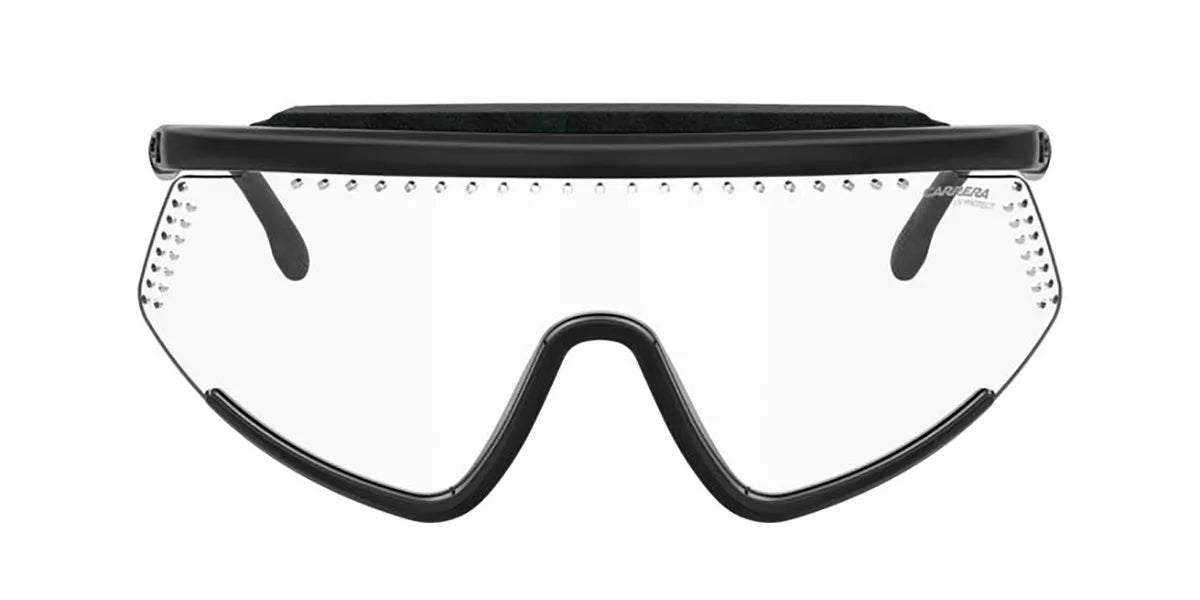 Carrera Unisex Sunglasses Shield Wap-Around Black/Clear HYPERFIT 10/S 7C5