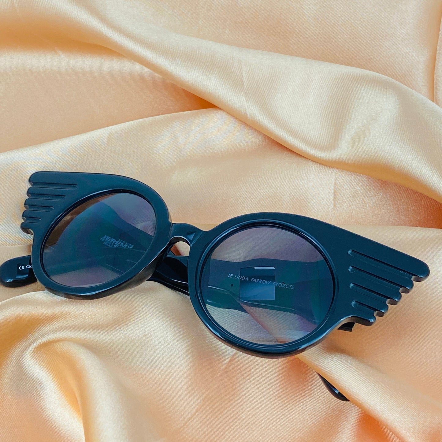 Jeremy Scott Sunglasses Special Wings Black and Grey