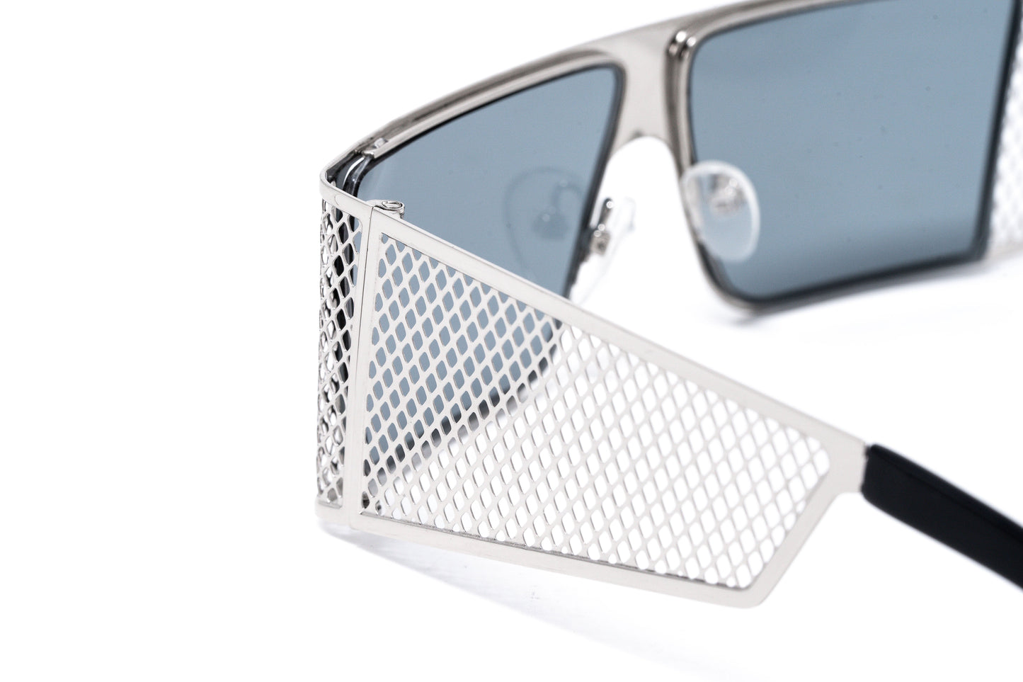 Jeremy Scott Unisex Sunglasses Corner Office Silver Special Edition