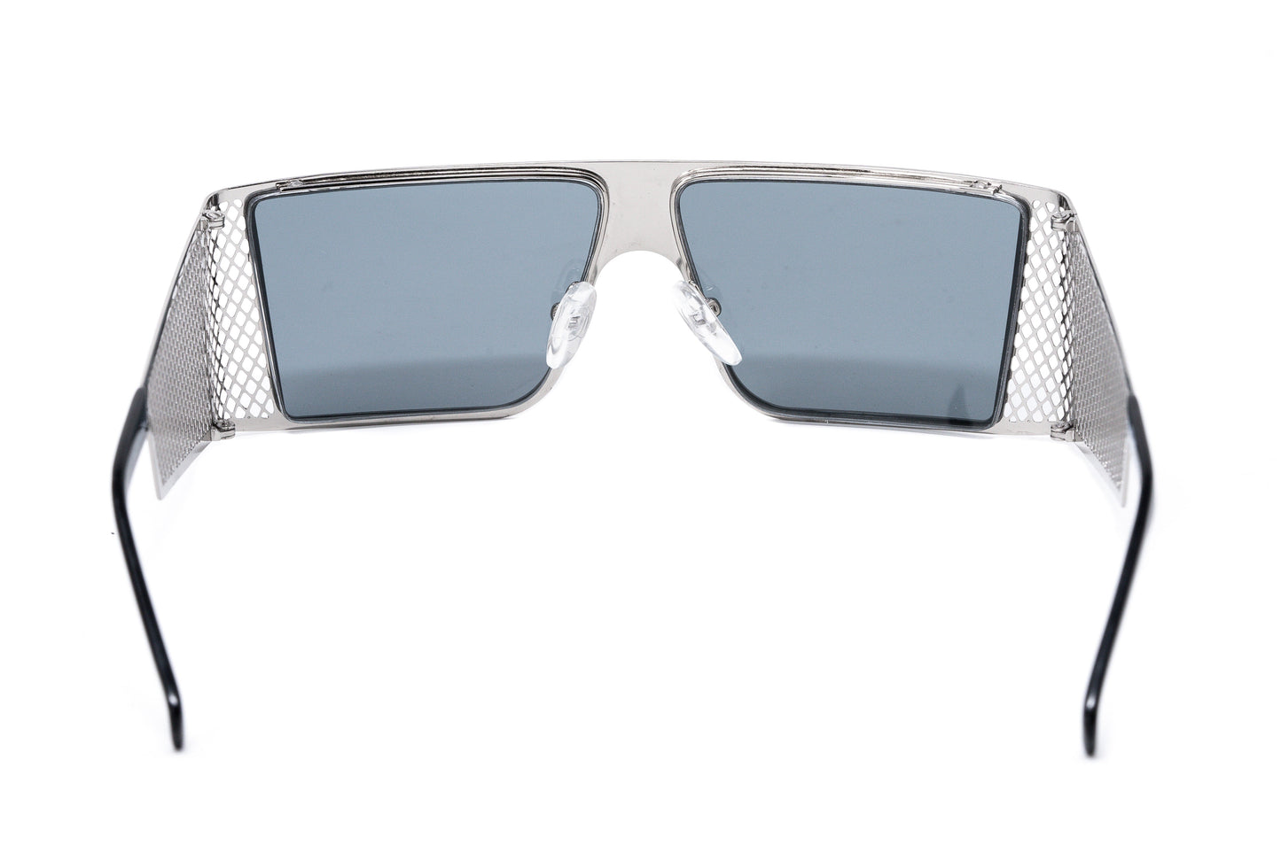 Jeremy Scott Unisex Sunglasses Corner Office Silver Special Edition