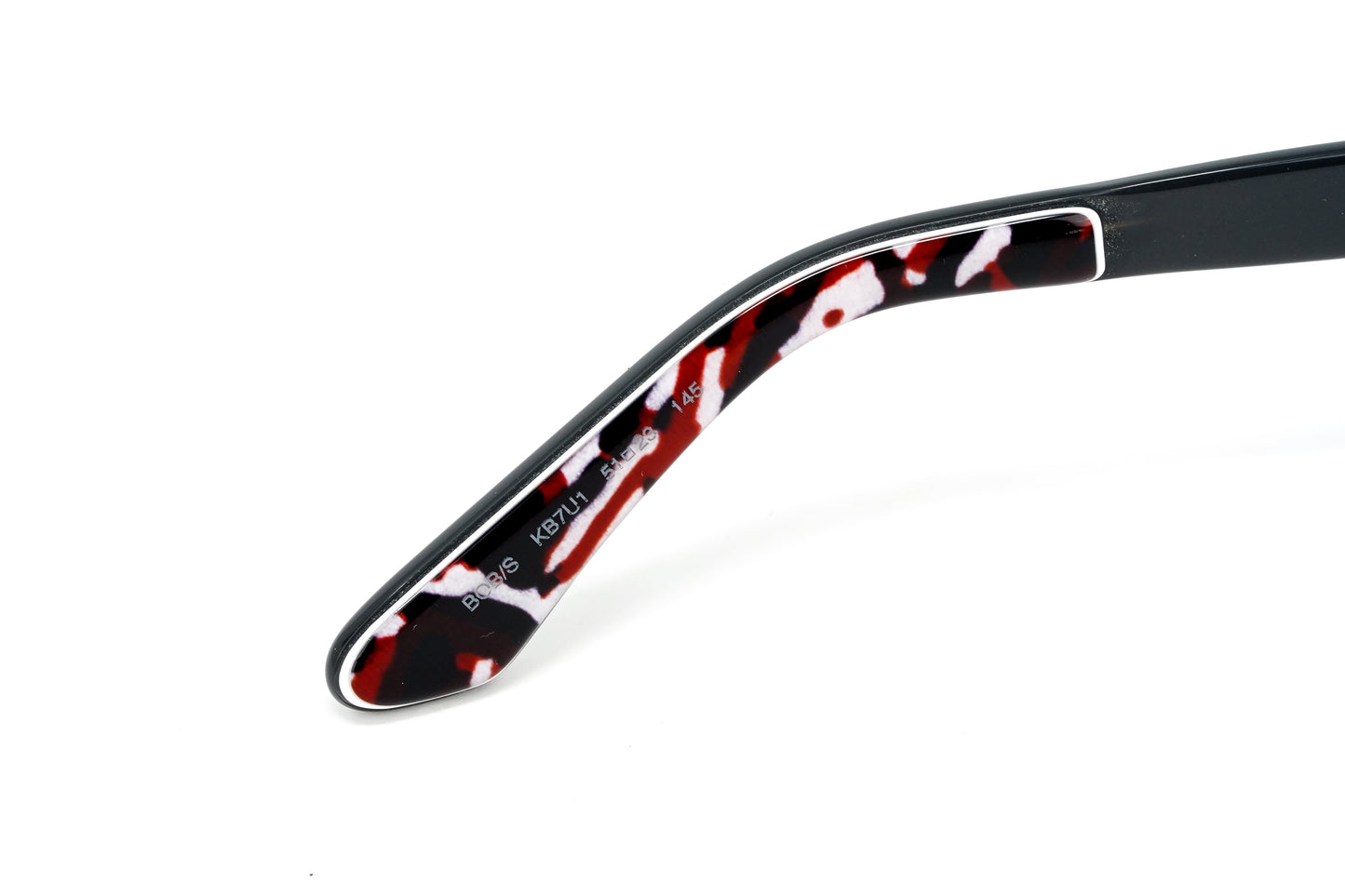 Jimmy Choo Men's Sunglasses Round Browline Black/Pink BOB/S KB7