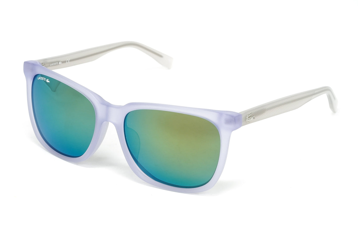 Lacoste Unisex Sunglasses Classic Square Clear/Green L838SA 971