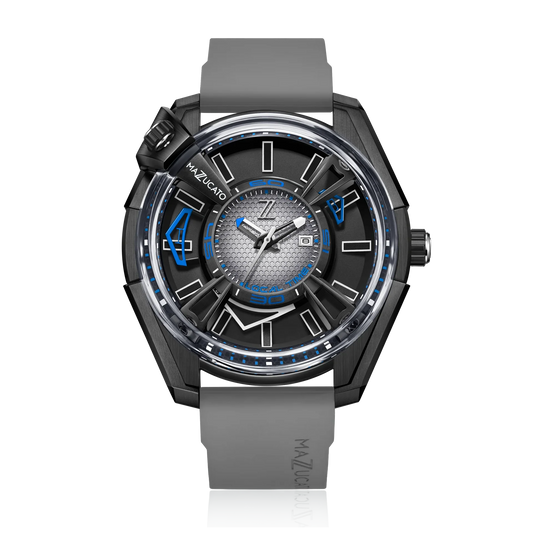 Mazzucato Watch Automatic LAX Limited Edition Dual Time 03-GY