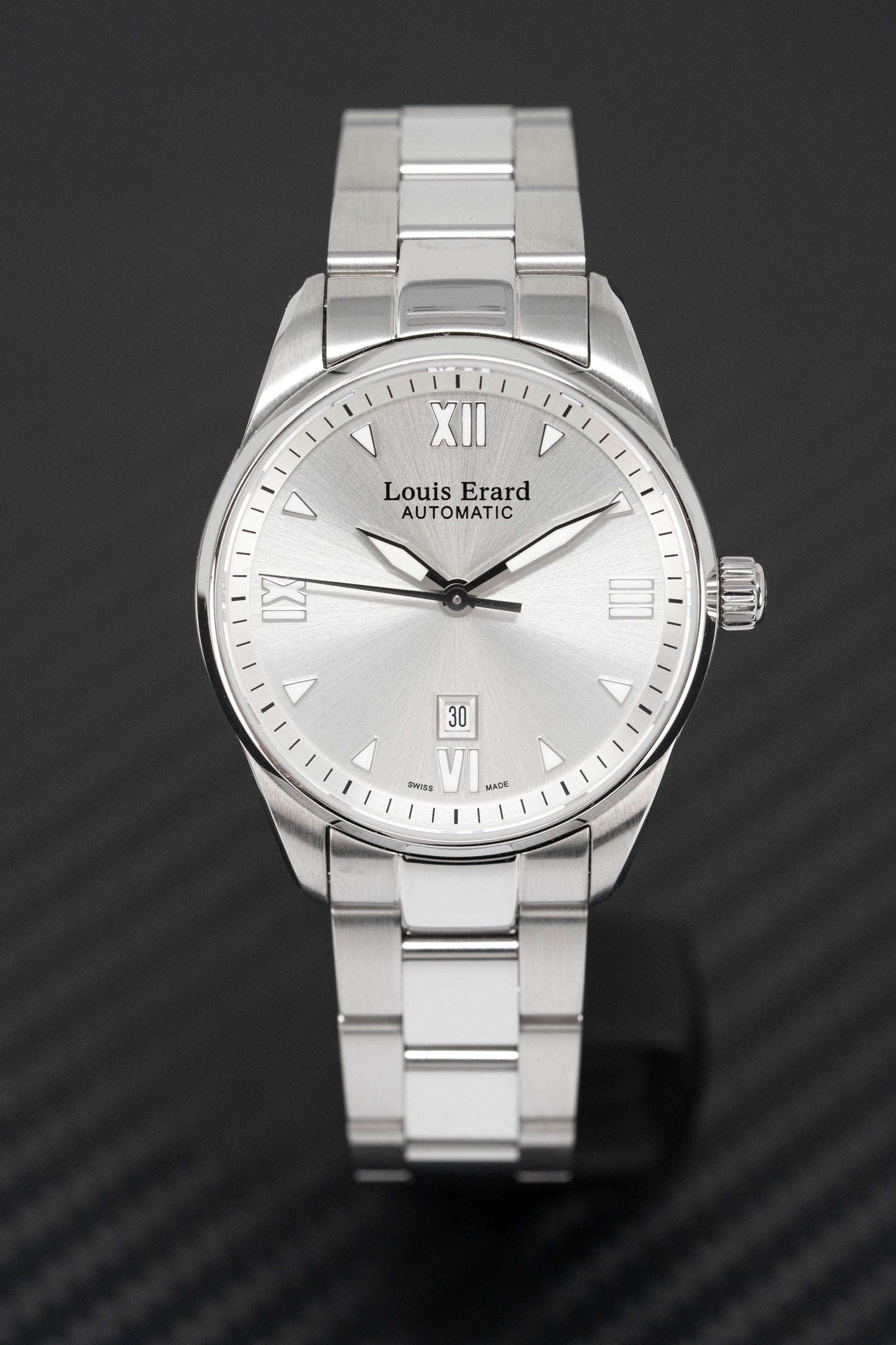 Louis Erard Watch Ladies Heritage Sport Silver 20100AA01.BMA17