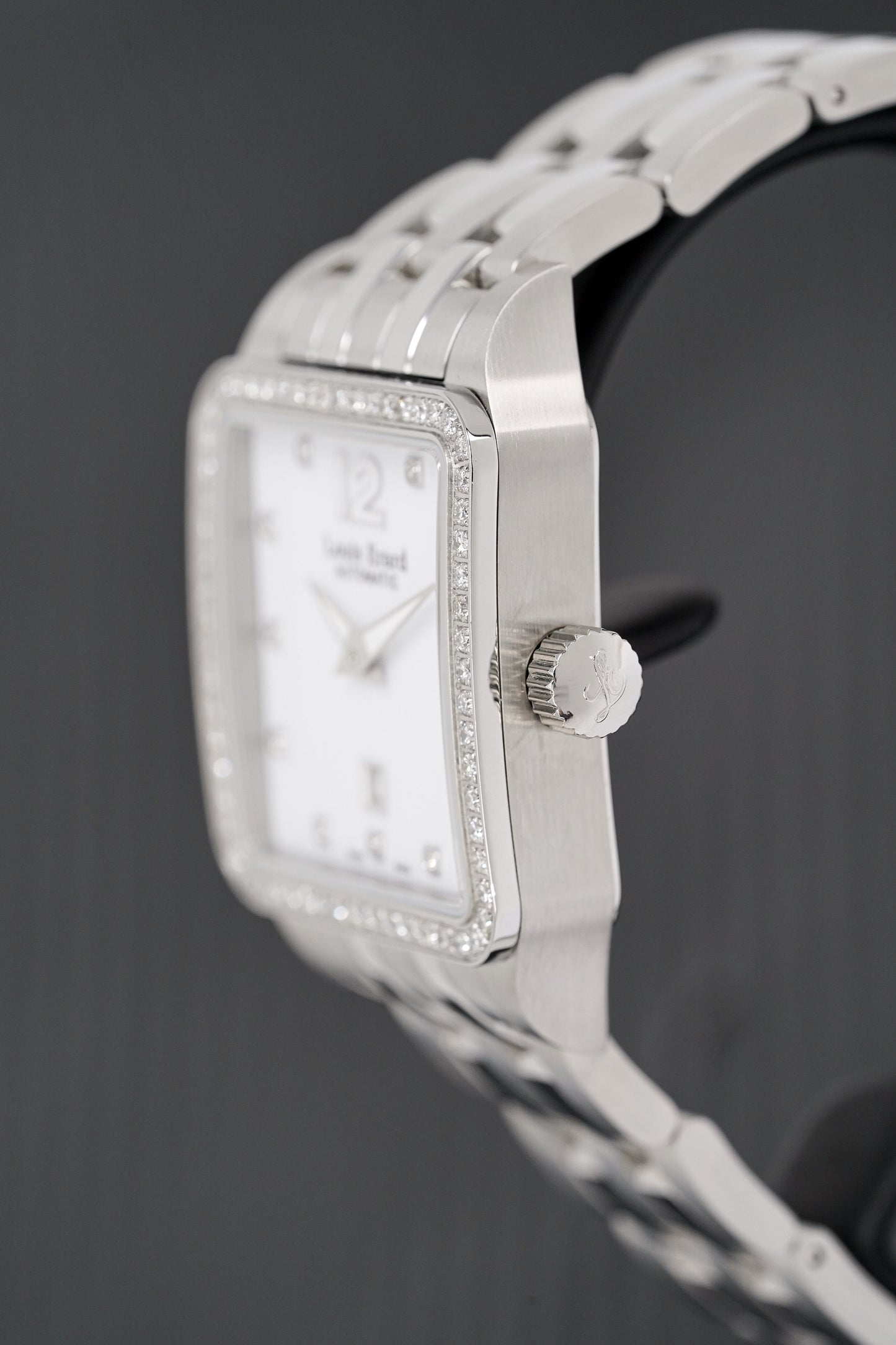 Louis Erard Watch Ladies Emotion Square White Diamond 20700SE11.BMA18