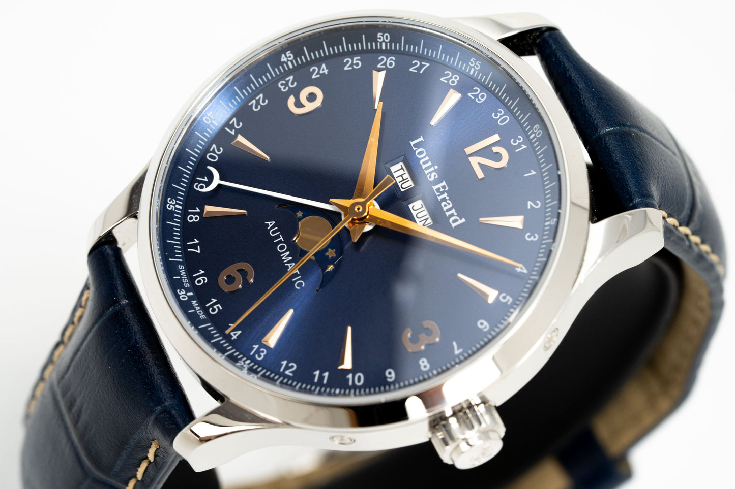 Louis Erard Men's Watch Automatic 1931 Moon Phase 31218AA15.BDC37
