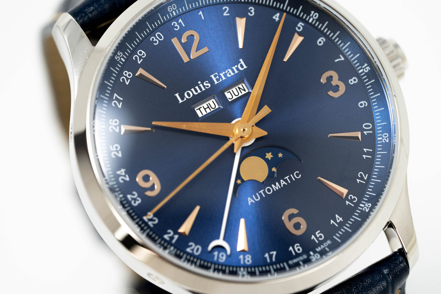 Louis Erard Men's Watch Automatic 1931 Moon Phase 31218AA15.BDC37