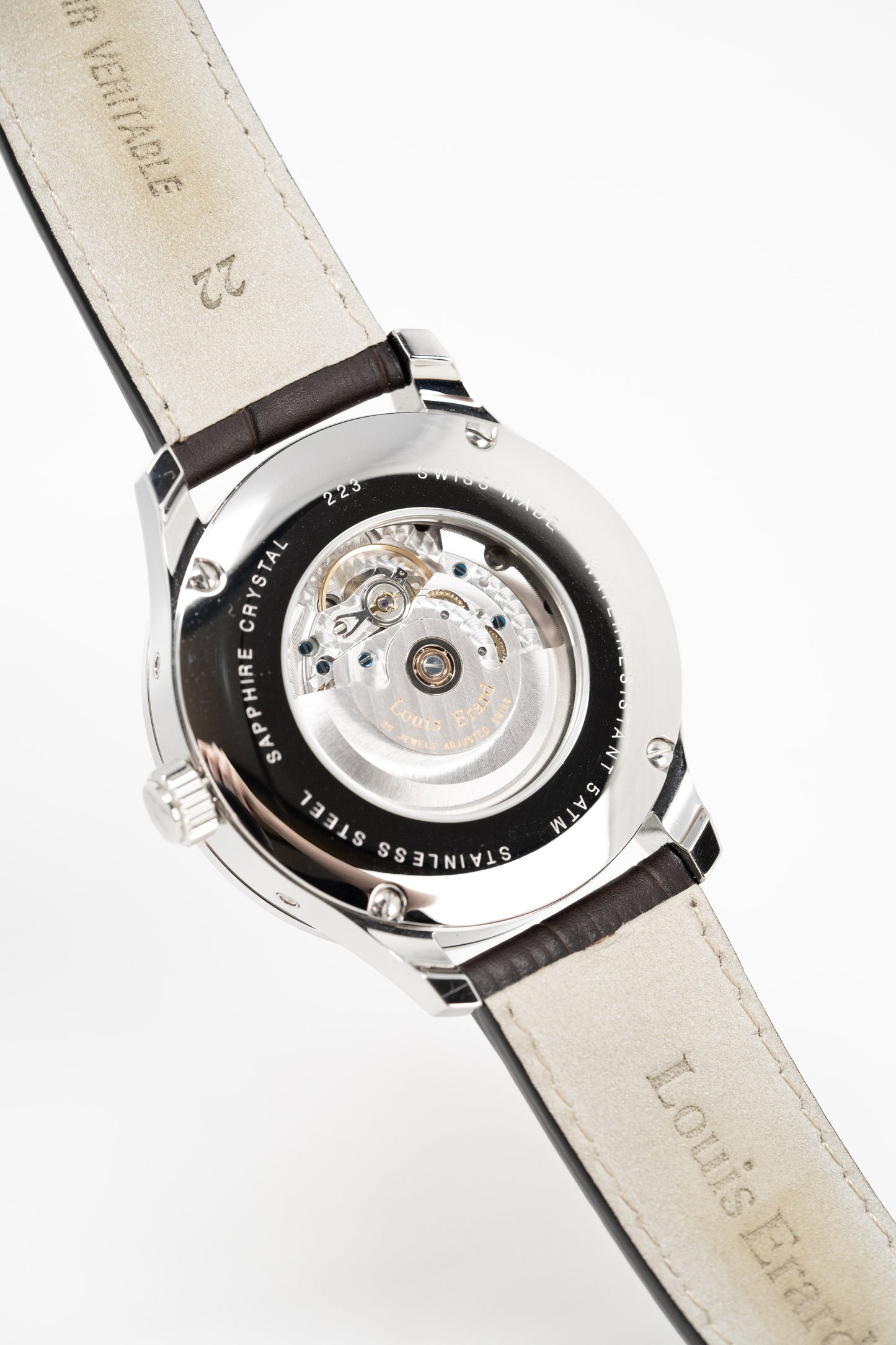 Louis Erard Watch Men's Automatic 1931 Moon Phase White 48223AA01.BDC52