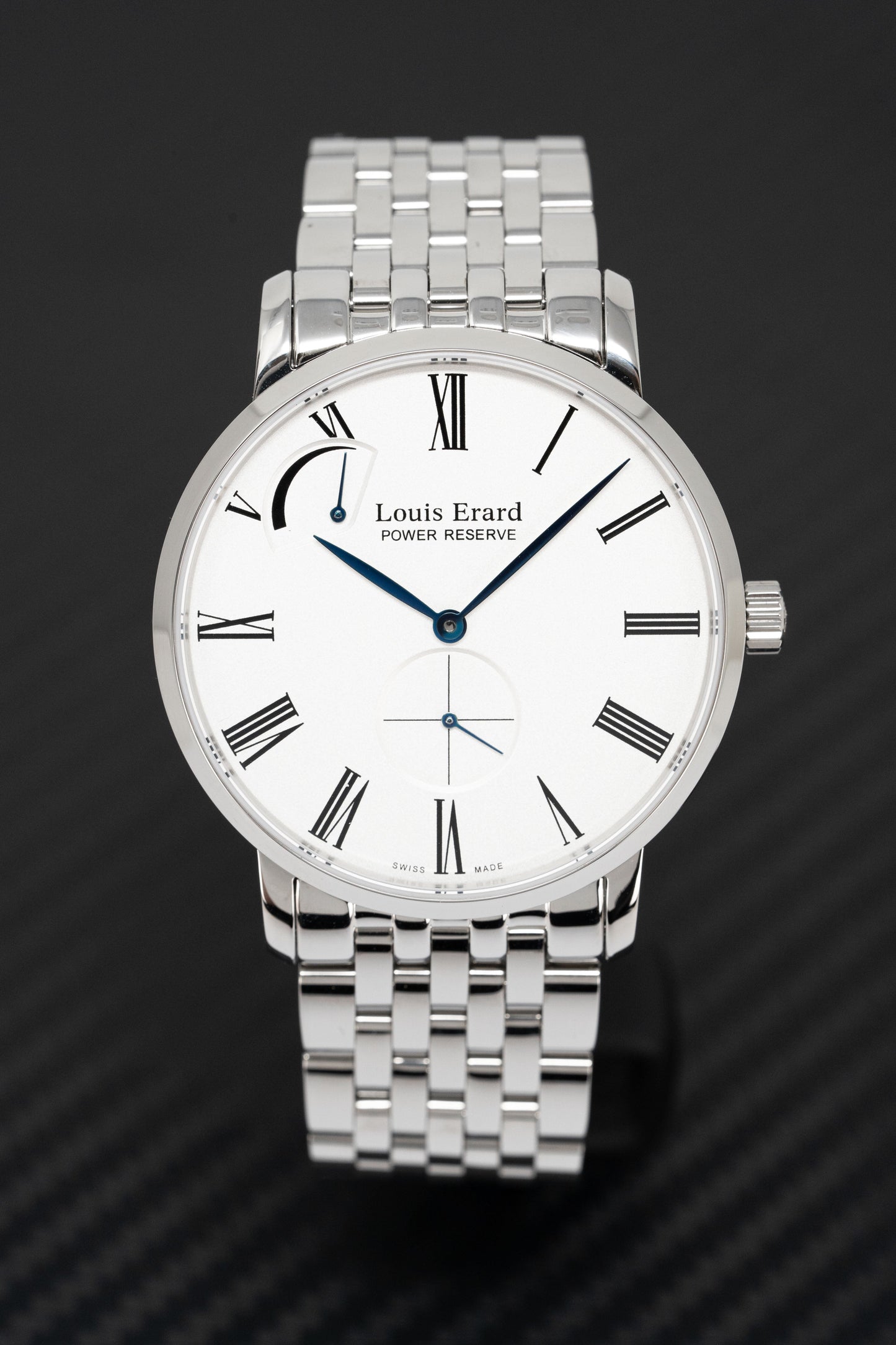 Louis Erard Watch Men's Excellence White Bracelet 53230AA11.BMA35
