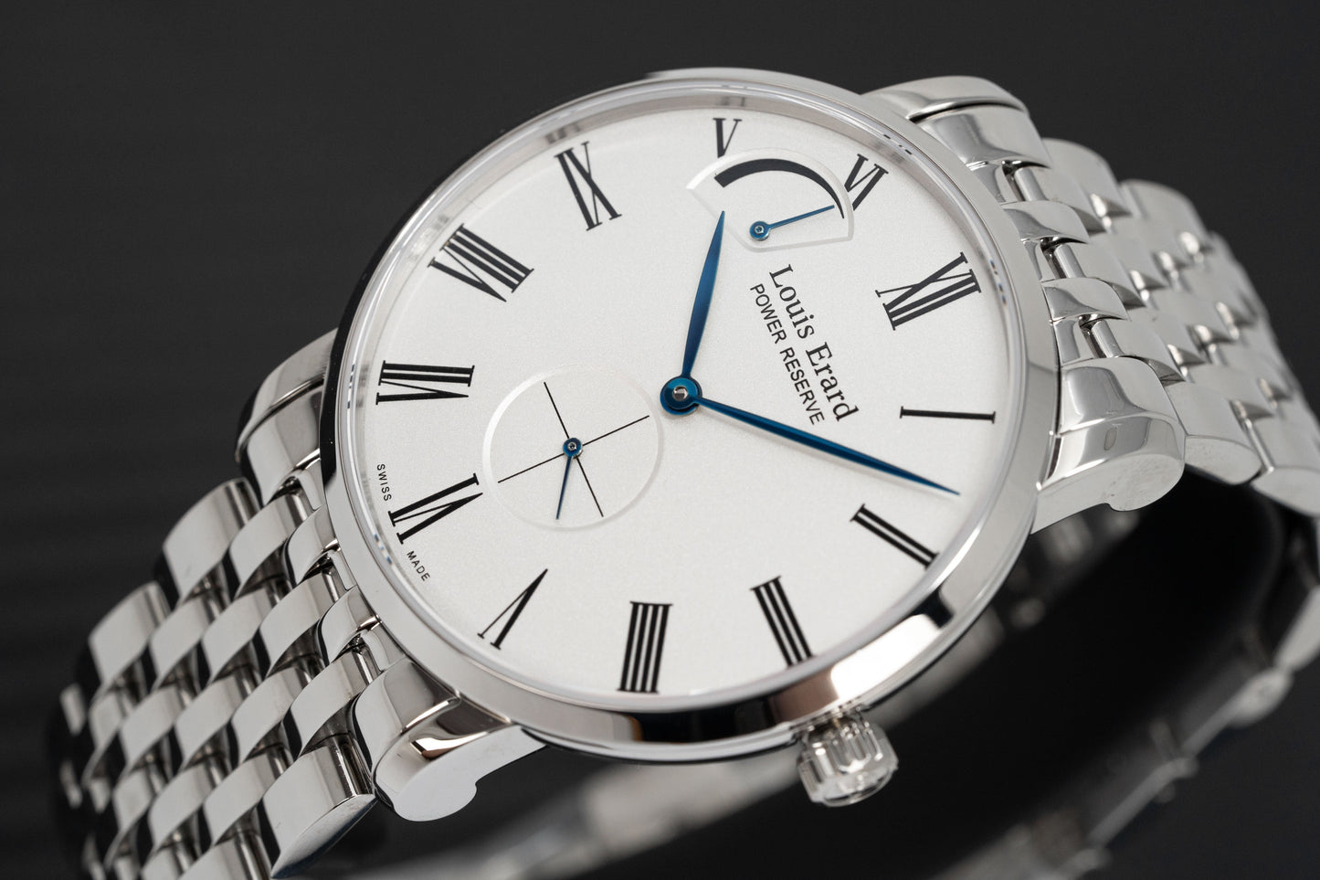 Louis Erard Watch Men's Excellence White Bracelet 53230AA11.BMA35