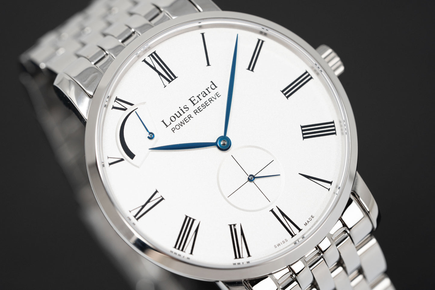 Louis Erard Watch Men's Excellence White Bracelet 53230AA11.BMA35