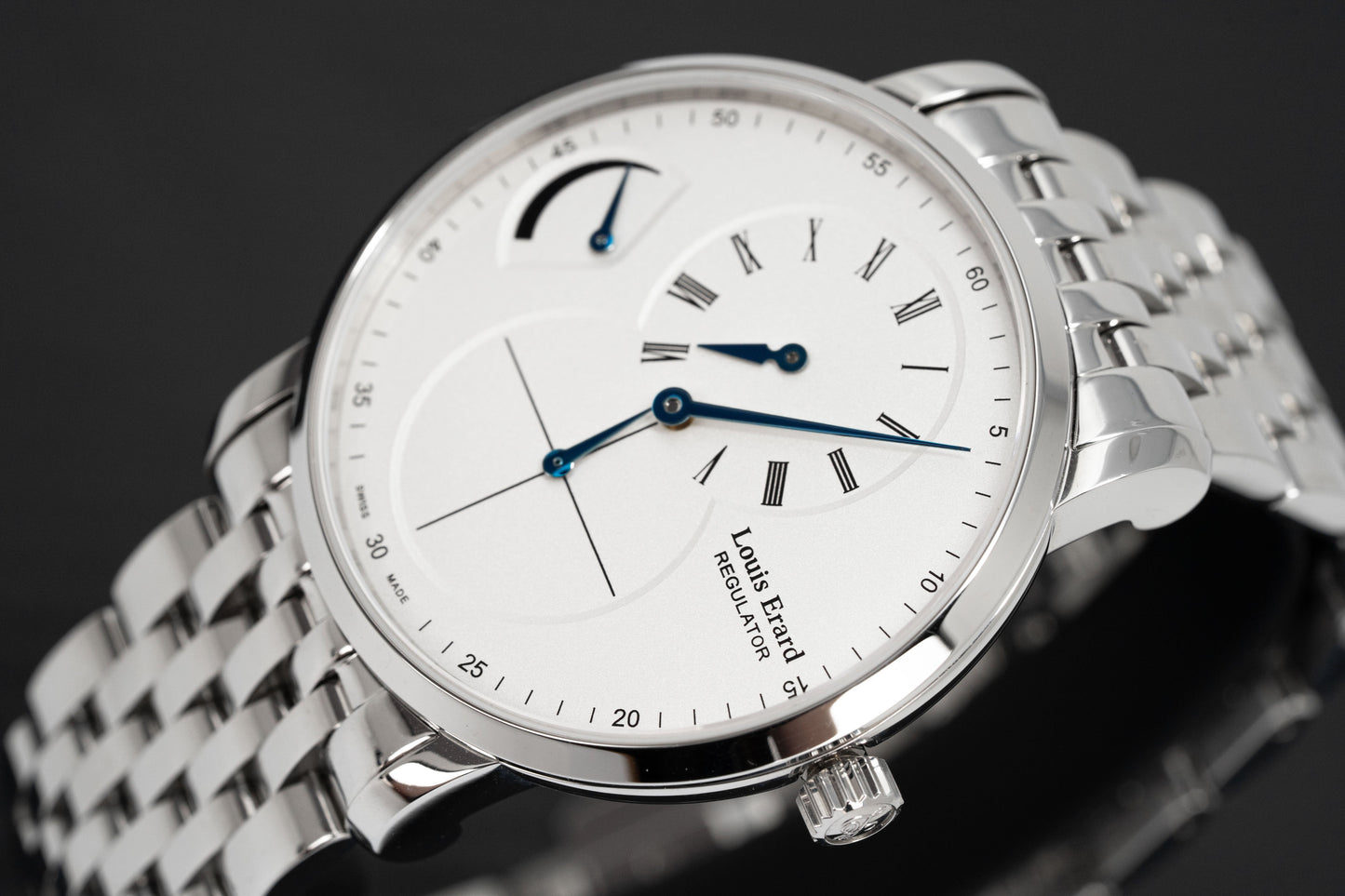 Louis Erard Watch Men's Hand Winding Excellence White Steel 54230AA01.BMA35