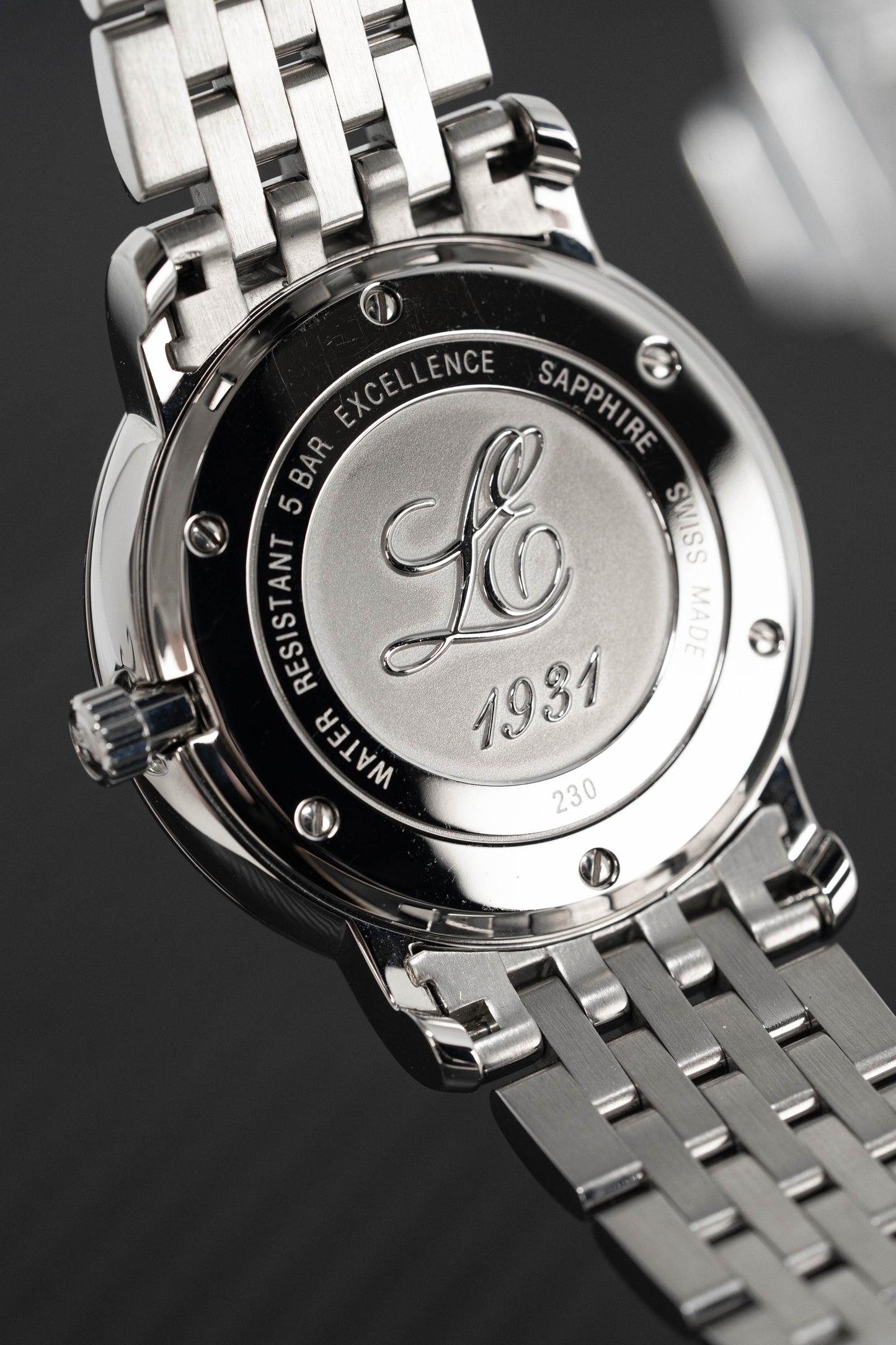 Louis Erard Watch Men's Hand Winding Excellence White Steel 54230AA01.BMA35
