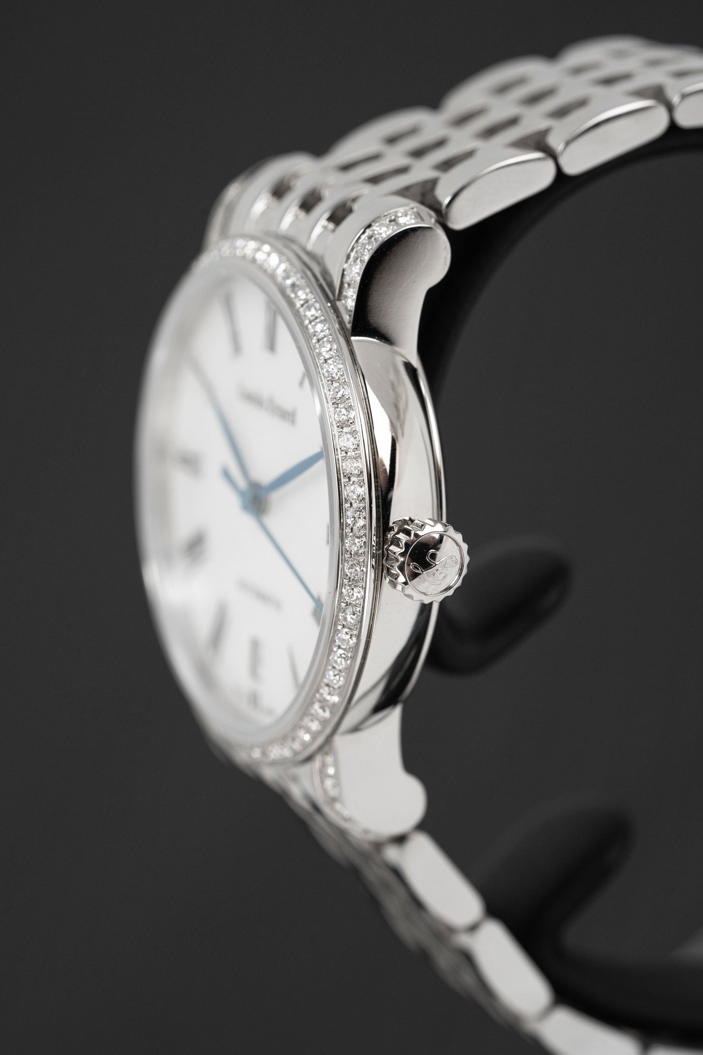 Louis Erard Ladies Diamond Watch Automatic Excellence White Mother of Pearl 68235FS04.BMA34