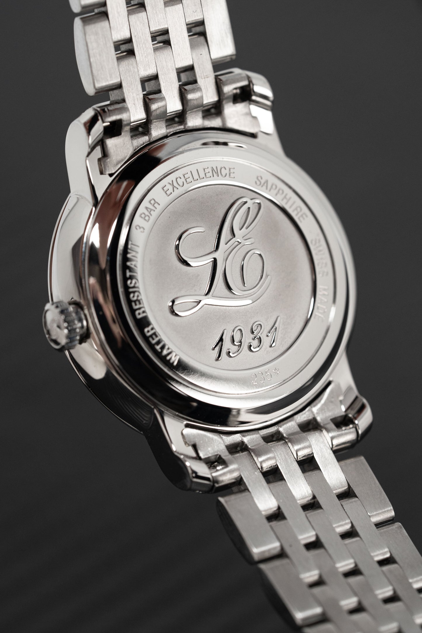Louis Erard Ladies Diamond Watch Automatic Excellence White Mother of Pearl 68235FS04.BMA34