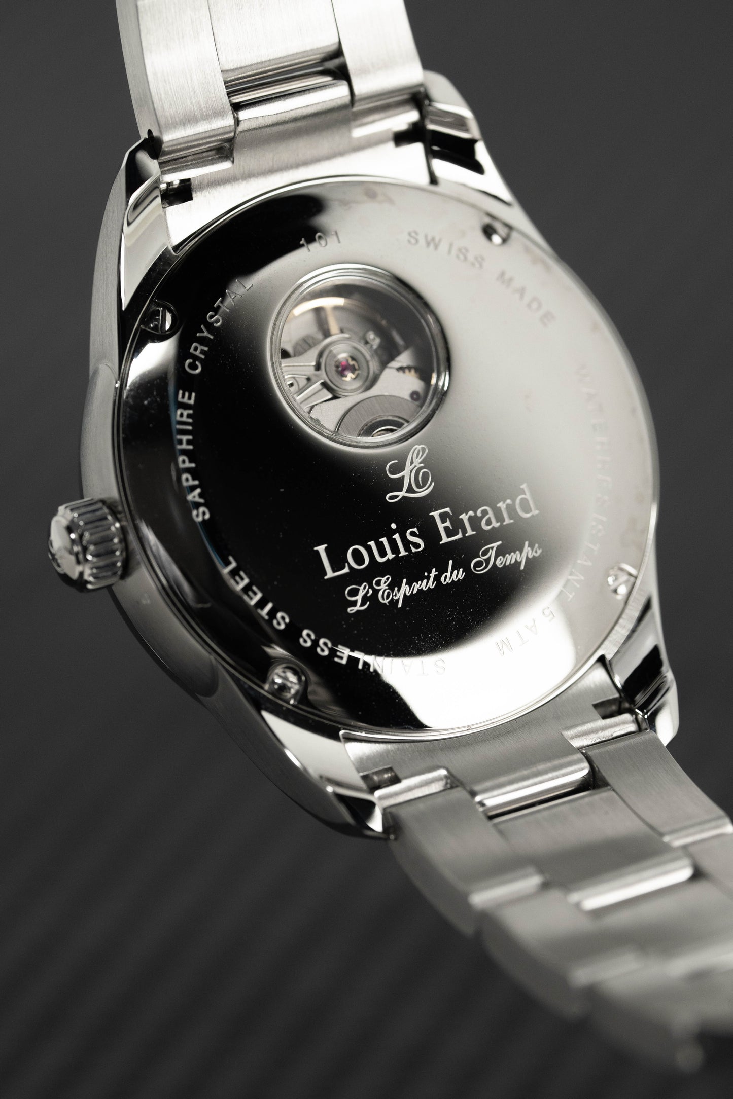 Louis Erard Watch Men's Automatic Heritage Diamond 69101SE01.BMA19