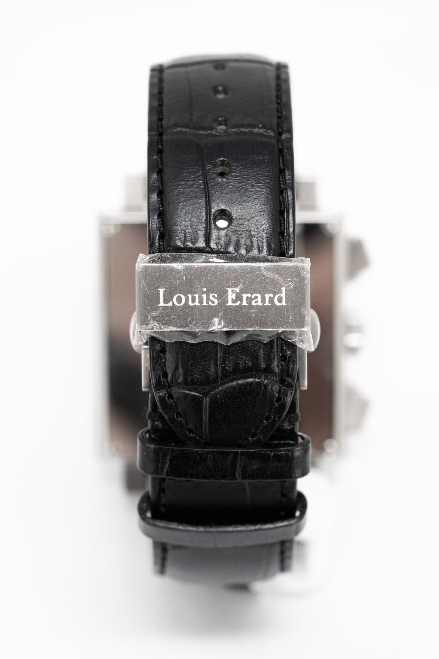 Louis Erard Watch Men's Square Chronograph Black 77504AS02.BDC33