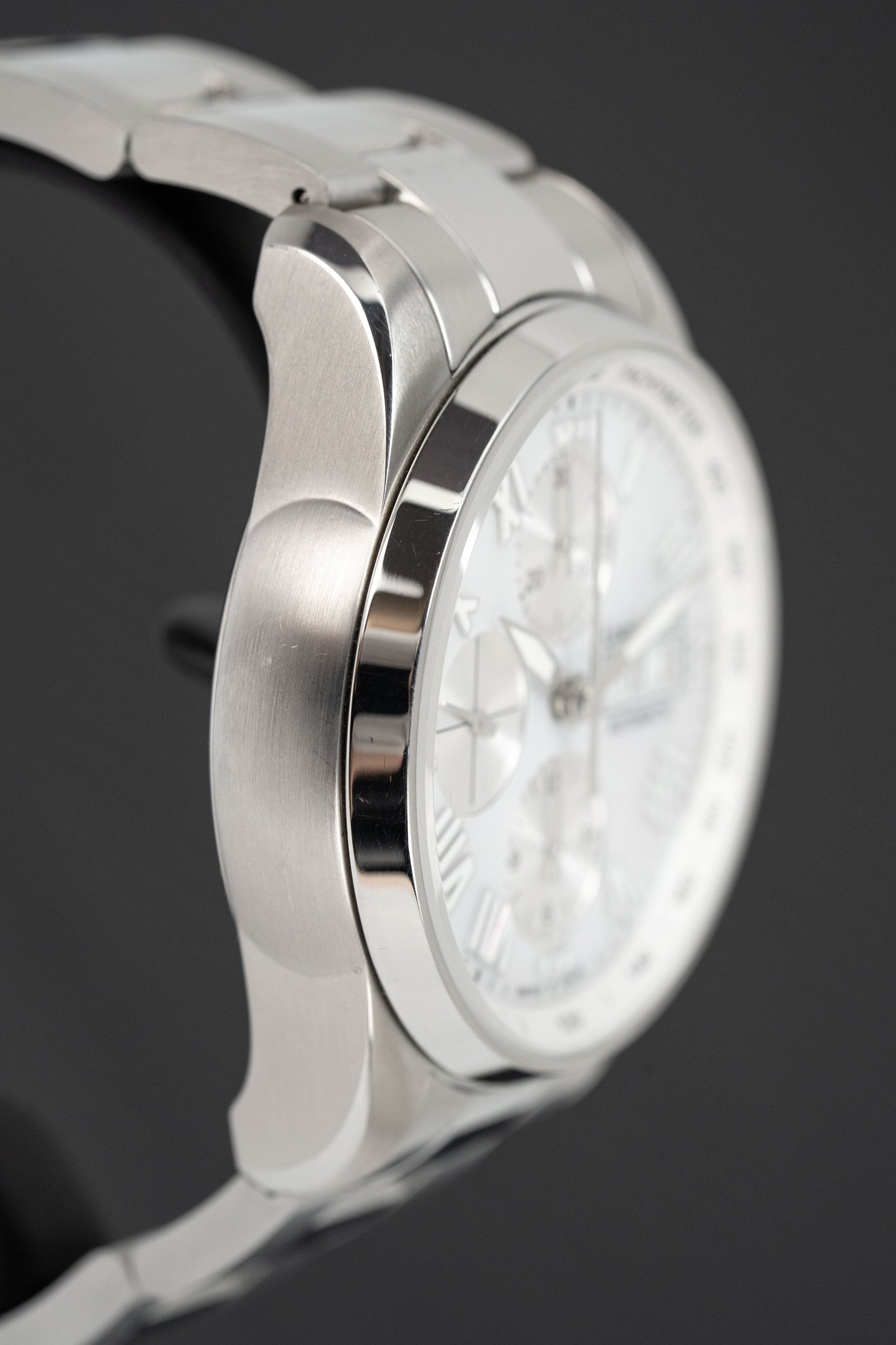Louis Erard Watch Men's Heritage Automatic Chronograph White MOP 78102AA04.BMA22