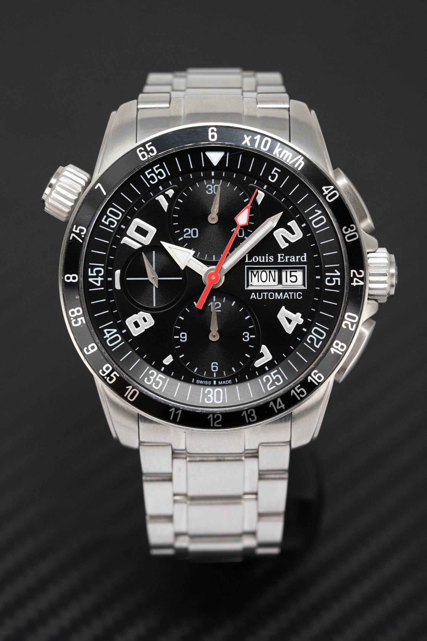 Louis Erard Watch Men's La Sportive Automatic Chronograph 78420AS02.BDE01